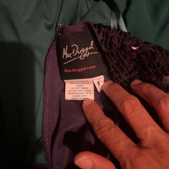 💝Final Price💝MAC DUGGAL gown size 8 brand new - Picture 9 of 13